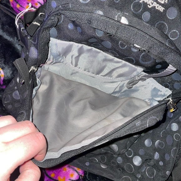 Black Trans Back Pack - Picture 2 of 3